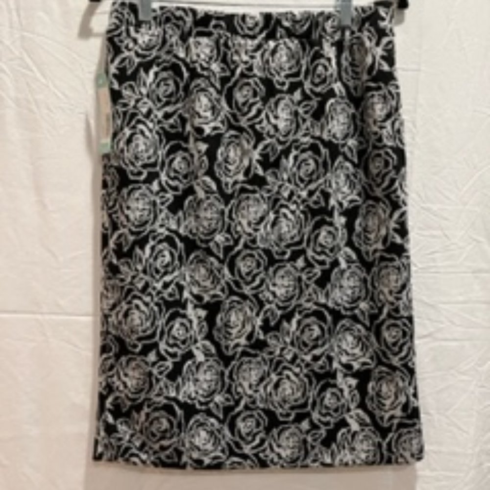 41 Hawthorne - Etienne knit Pencil Skirt - Black - Size Medium